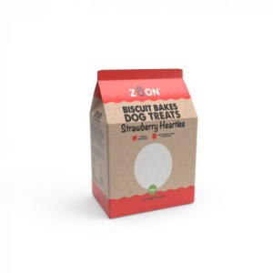 DOG BISCUITS STRAWBERRY HEARTIES 150g